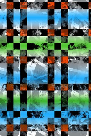 几何印花华亿平台图片