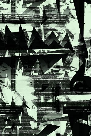 几何印花华亿平台图片