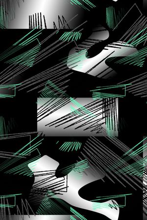 几何印花华亿平台图片