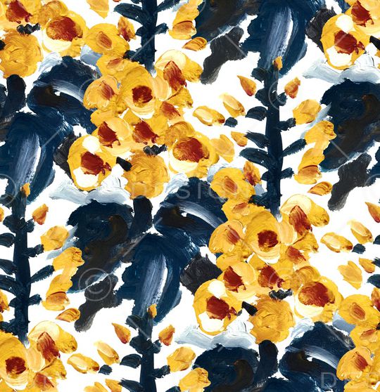 笔触印花华亿平台图片