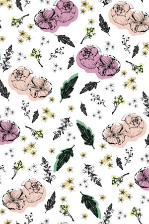 小碎花印花华亿平台图片