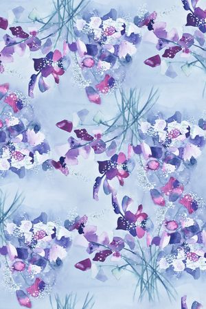 小碎花印花华亿平台图片