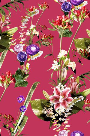 RICHARD QUINN印花华亿平台图片