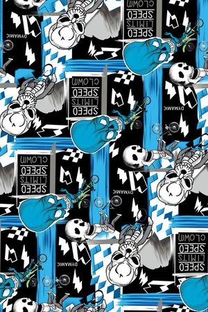 几何印花华亿平台图片