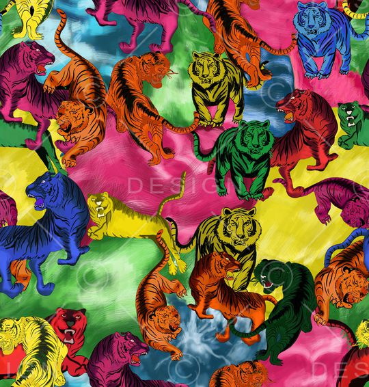 老虎印花华亿平台图片