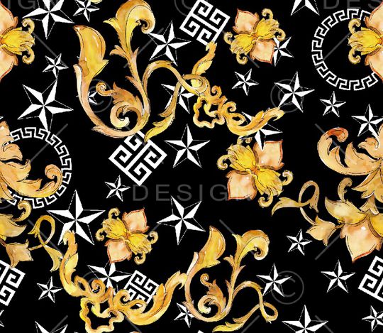 几何印花华亿平台图片