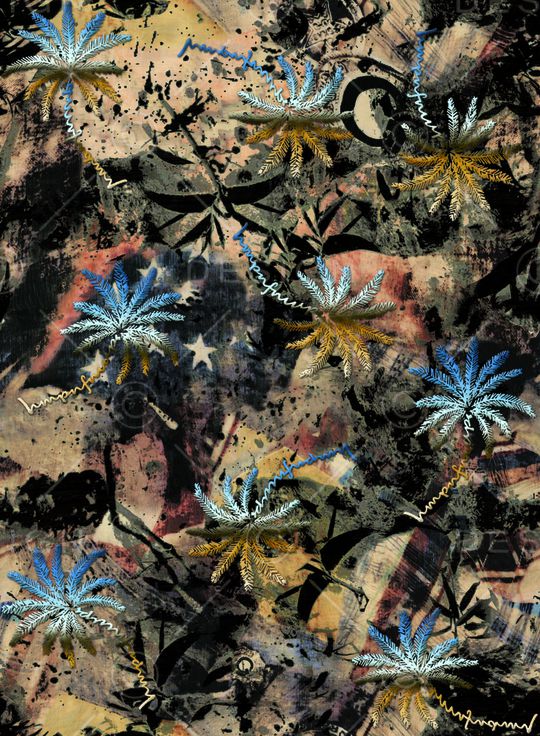 复古印花华亿平台图片