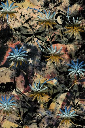 复古印花华亿平台图片