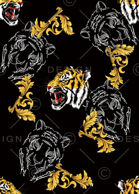 老虎印花华亿平台图片