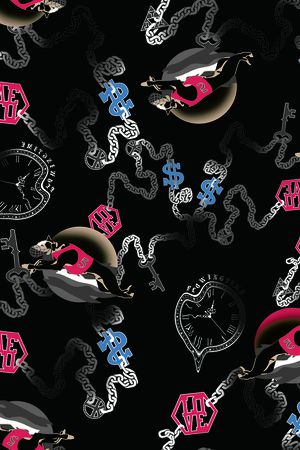 字母印花华亿平台图片