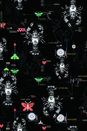 花卉蝴蝶印花华亿平台图片