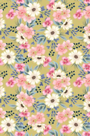 连衣裙印花华亿平台图片