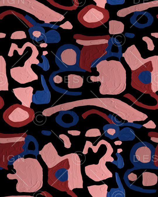 笔画印花华亿平台图片