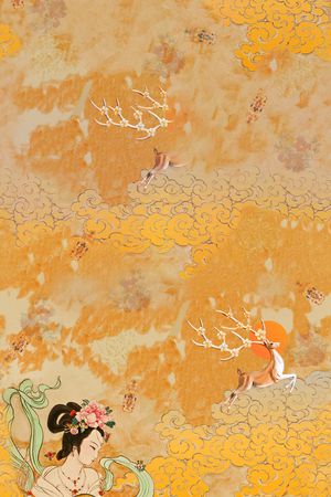 人物印花华亿平台图片