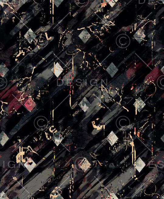 复古印花华亿平台图片