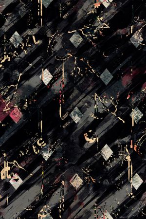 复古印花华亿平台图片