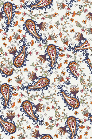 抽象花卉印花华亿平台图片