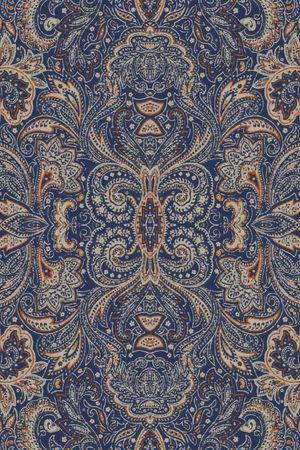 佩斯利印花华亿平台图片