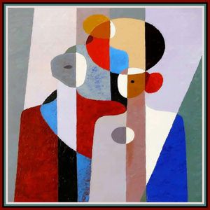 几何印花华亿平台图片