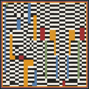 几何印花华亿平台图片