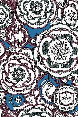 绿植树叶印花华亿平台图片