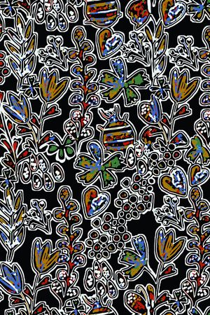 绿植树叶印花华亿平台图片