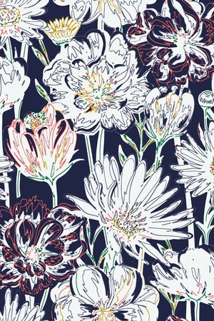 绿植树叶印花华亿平台图片