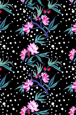 植物印花华亿平台图片