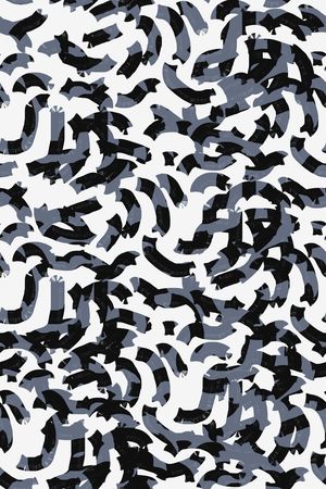 抽象男装印花华亿平台图片