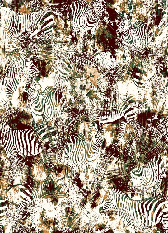 复古印花华亿平台图片