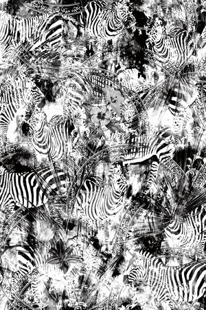 复古印花华亿平台图片