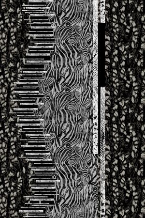 几何印花华亿平台图片