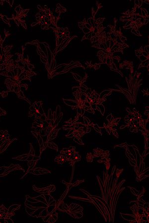 线条画印花华亿平台图片