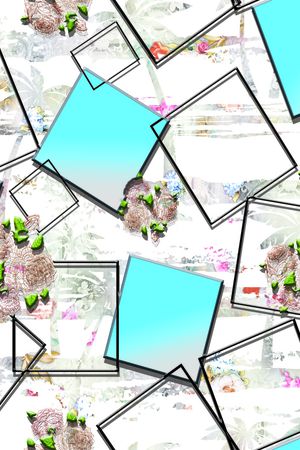 几何印花华亿平台图片