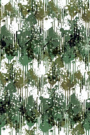 抽象男装印花华亿平台图片