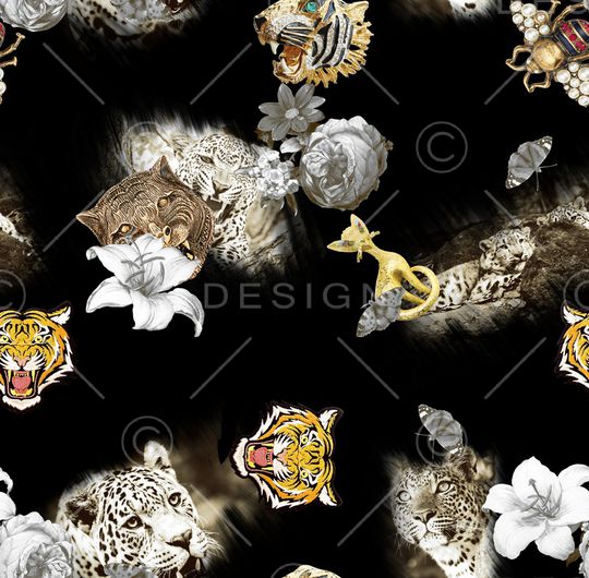 动物印花华亿平台图片