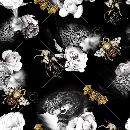 动物印花华亿平台图片