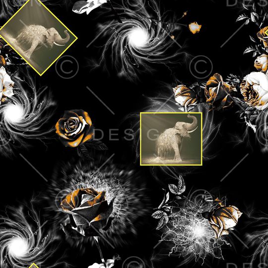 动物印花华亿平台图片