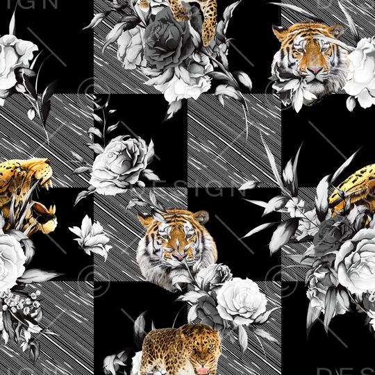 动物印花华亿平台图片