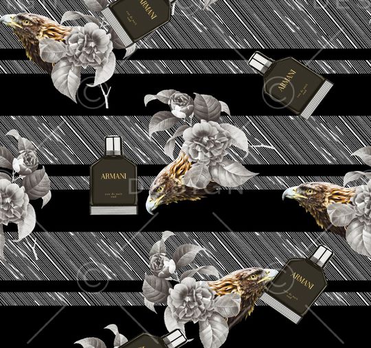 秋冬华亿平台印花华亿平台图片