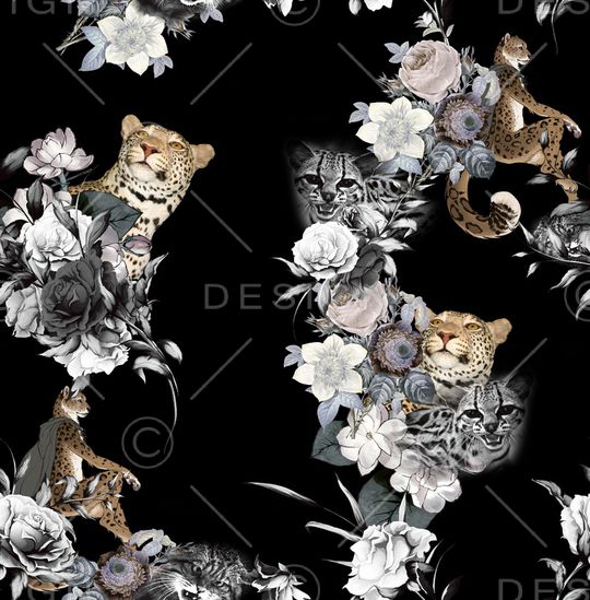 动物印花华亿平台图片