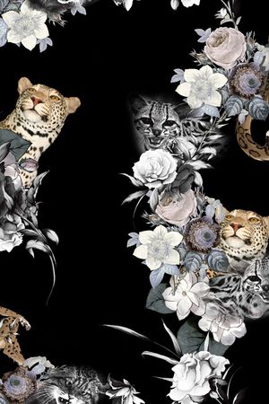 动物印花华亿平台图片