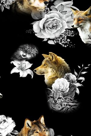 动物印花华亿平台图片