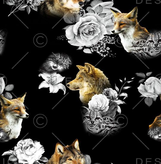 动物印花华亿平台图片