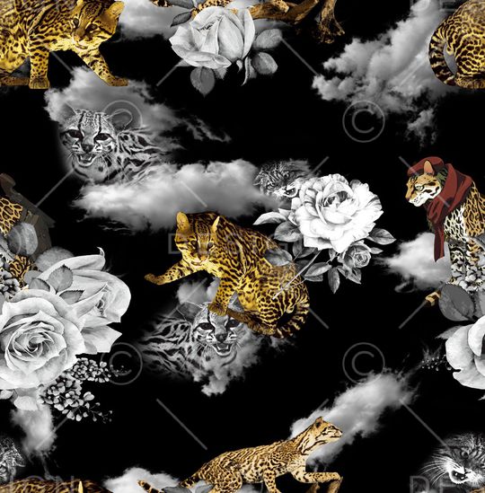 动物印花华亿平台图片