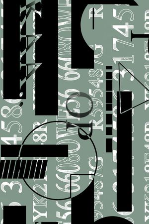 几何印花华亿平台图片