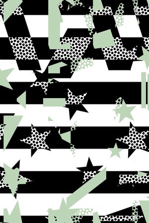 几何印花华亿平台图片