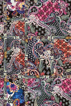 佩斯利印花华亿平台图片