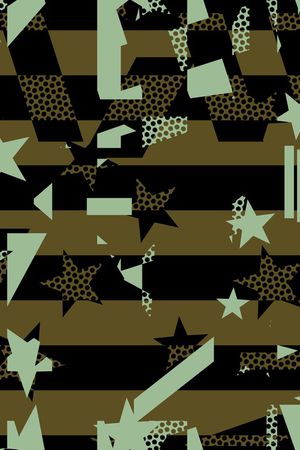 几何印花华亿平台图片