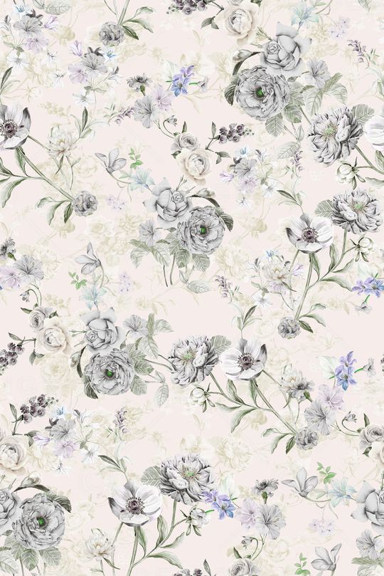 抽象花卉印花华亿平台图片